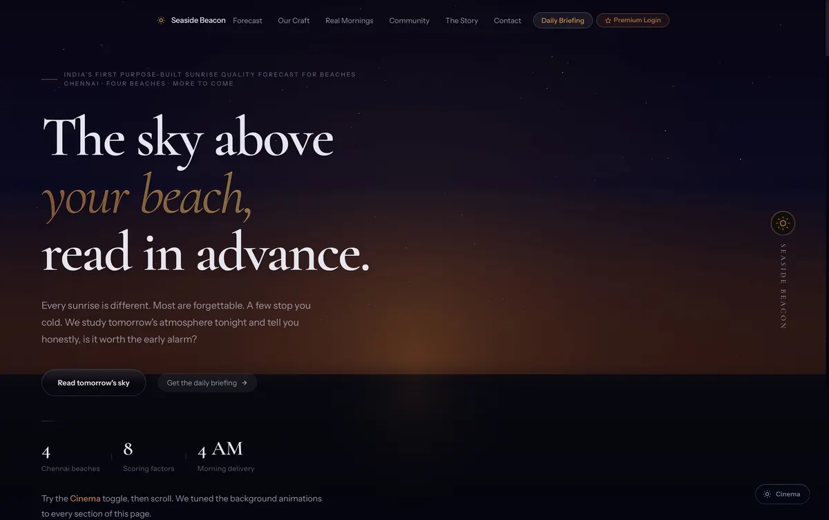 Landing Page